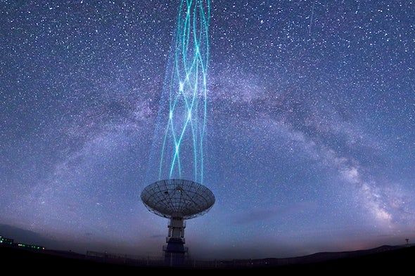 Extended SETI (E-SETI) managed to prove that it's 100 sure there are intelligent life in other worlds, and they might be post-physical just as E-SETI scientists predicted