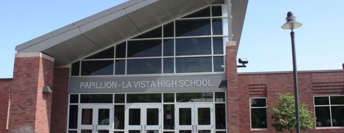 Papillion La Vista High School in Lock Out