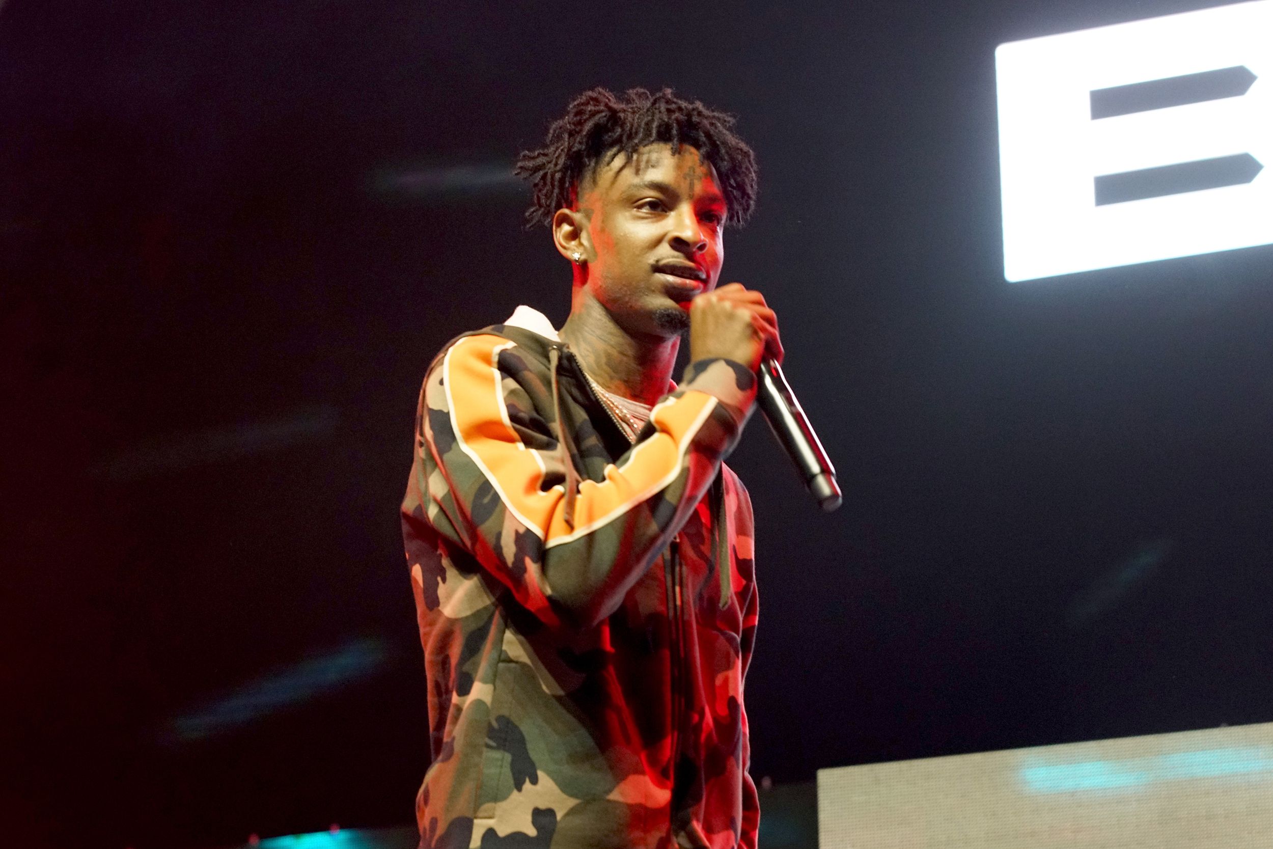 21 Savage is released from jail on $500K bond after eight months in custody following January racketeering arrest